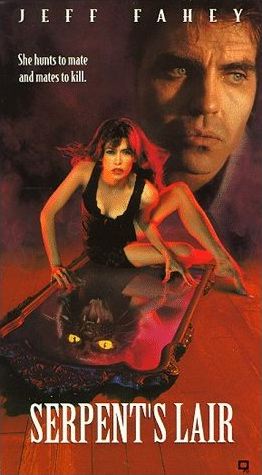 VHS Box Cover of the movie Serpent's Lair