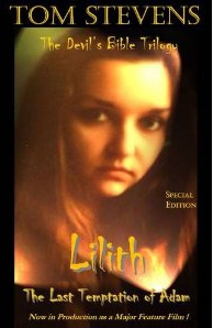 Lilith: The Last Temptation of Adam Book Cover, written by Tom Stevens