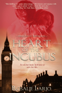 Heart of the Incubus eBook Cover, written by Rosalie Lario