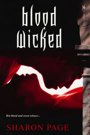 Blood Wicked Book Cover, written by Sharon Page