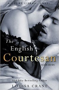 The English Courtesan eBook Cover, written by Louisa Crane