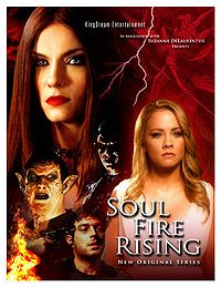 Promotional poster for the web series Soul Fire Rising