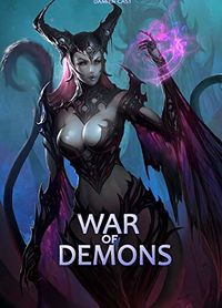 War of Demons eBook Cover, written by Damien Cast