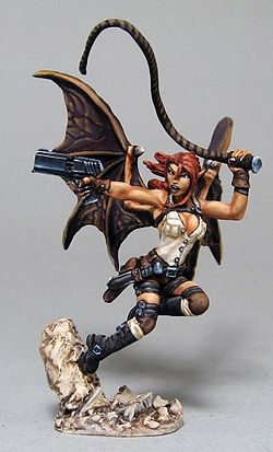 The 2011 ReaperCon Sophie Figurine - Painted by Anne Forester