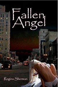 Fallen Angel Book Cover, written by Regina Sherman