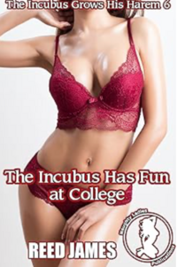 The Incubus Has Fun at College eBook Cover, written by Reed James