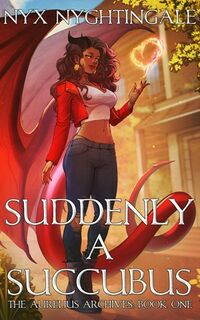 Suddenly A Succubus eBook Cover, written by Nyx Nyghtingale