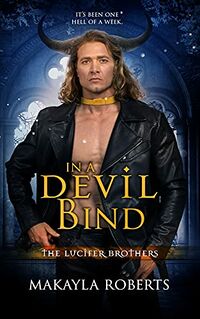 In a Devil Bind eBook Cover, written by Makayla Roberts