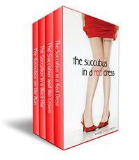 The Succubus in a Red Dress Series: Books 1-4 eBook Cover, written by Daniel Garcia