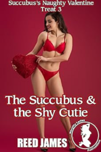 The Succubus & the Shy Cutie eBook Cover, written by Reed James