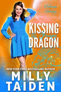 Kissing the Grumpy Dragon eBook Cover, written by Milly Taiden