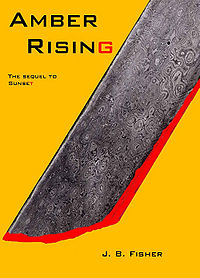 Amber Rising eBook Cover, written by J.B. Fisher