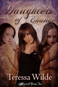 Daughters of Change eBook Cover, written by Teressa Wilde