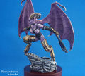 Completed Pleasuredemon resin figurine kit by Ultraforge Miniatures Painting and assembly by Brian Best
