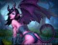 Warcraft Succubus by Blizzard artist Raneman