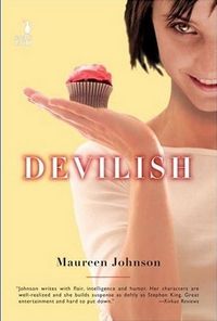 Devilish Book Cover, written by Maureen Johnson