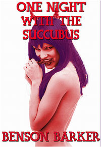 One Night With The Succubus eBook Cover, written by Benson Barker