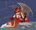 Succubus Game Character Concept