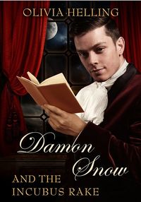 Damon Snow and the Incubus Rake eBook Cover, written by Olivia Helling