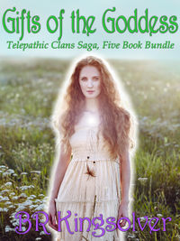Gifts of the Goddess: Telepathic Clans Saga eBook Cover, written by B. R. Kingsolver