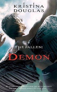 The Fallen: Demon Book Cover, written by Kristina Douglas