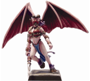 She-Warriors: Greater Succubus by Mega Miniatures