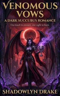 Venomous Vows: A Dark Succubus Romance eBook Cover, written by Shadowlyn Drake