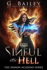 Sinful As Hell eBook Cover, written by G. Bailey