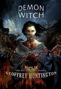 Demon Witch Book Cover, written by Geoffrey Huntington