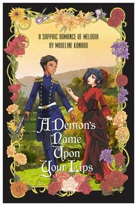 A Demon's Name Upon Your Lips eBook Cover, written by Madeline Konrad