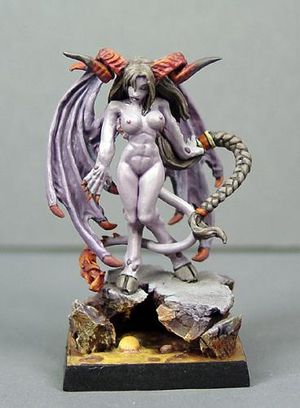 Virina Figurine by Reaper Miniatures painted by Amy Brehm