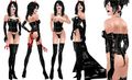 Temptation Sexy Devil Costume - All Black