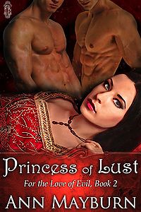 Princess of Lust eBook Cover, written by Ann Mayburn