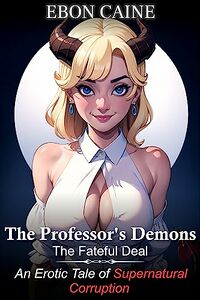 The Professor’s Demons: The Fateful Deal eBook Cover, written by Ebon Caine