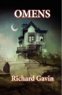 Omens Book Cover, written by Richard Gavin