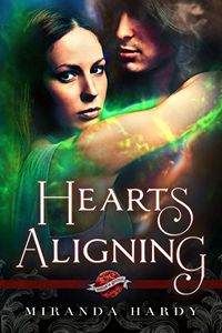 Hearts Aligning eBook Cover, written by Miranda Hardy