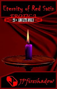 Eternity of Red Satin eBook Cover, written by JP fireshadow