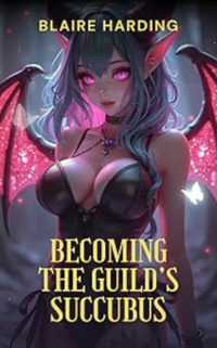 Becoming The Guild's Succubus eBook Cover, written by Blaire Harding