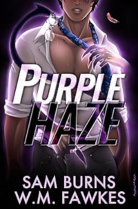 Purple Haze eBook Cover, written by Sam Burns and W.M. Fawkes