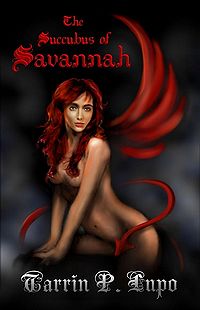 The Succubus of Savannah eBook Cover, written by Tarrin P. Lupo