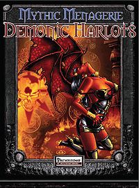 Mythic Menagerie: Demonic Harlots eBook Cover, written by Marc Radle and Owen K.C. Stephens