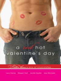 A Red Hot Valentine's Day Book Cover, written by Jess Michaels, Lacy Danes, Megan Hart and Jackie Kessler
