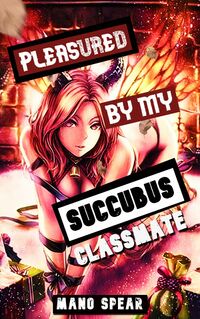 Pleasured By My Succubus Classmate eBook Cover, written by Mano Spear