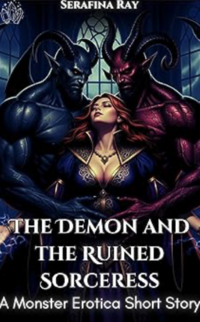The Demon and the Ruined Sorceress eBook Cover, written by Serafina Ray