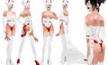 Temptation Sexy Devil Costume - White and Red