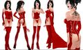 Temptation Sexy Devil Costume - Red