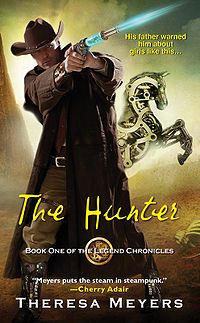 The Hunter Book Cover, written by Theresa Meyers